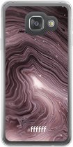 Samsung Galaxy A3 (2016) Hoesje Transparant TPU Case - Purple Marble #ffffff