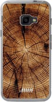 Samsung Galaxy Xcover 4 Hoesje Transparant TPU Case - Tree Rings #ffffff