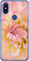 Xiaomi Mi Mix 3 Hoesje Transparant TPU Case - Pink Petals #ffffff
