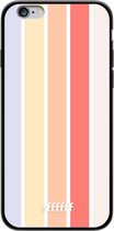 iPhone 6 Hoesje TPU Case - Vertical Pastel Party #ffffff