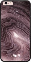 iPhone 6 Plus Hoesje TPU Case - Purple Marble #ffffff