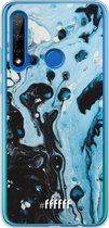 Huawei P20 Lite (2019) Hoesje Transparant TPU Case - Melted Opal #ffffff