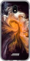 Samsung Galaxy J7 (2017) Hoesje Transparant TPU Case - Crazy Space #ffffff