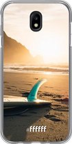 Samsung Galaxy J7 (2017) Hoesje Transparant TPU Case - Sunset Surf #ffffff