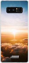 Samsung Galaxy Note 8 Hoesje Transparant TPU Case - Cloud Sunset #ffffff