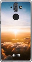 Nokia 8 Sirocco Hoesje Transparant TPU Case - Cloud Sunset #ffffff