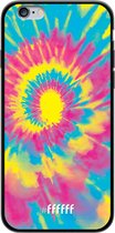 iPhone 6s Hoesje TPU Case - Psychedelic Tie Dye #ffffff