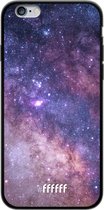 iPhone 6s Hoesje TPU Case - Galaxy Stars #ffffff