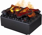 Nancy's Gadsden Elektrische Waterdamp Sfeerhaard - LED - Dimplex Cassette 500R - Zwart - 51 cm