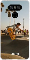 LG G6 Hoesje Transparant TPU Case - Let's Skate #ffffff