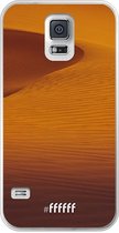 Samsung Galaxy S5 Hoesje Transparant TPU Case - Sand Dunes #ffffff