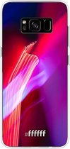 Samsung Galaxy S8 Plus Hoesje Transparant TPU Case - Light Show #ffffff