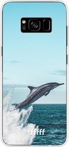 Samsung Galaxy S8 Plus Hoesje Transparant TPU Case - Dolphin #ffffff