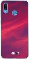 Honor Play Hoesje Transparant TPU Case - Red Skyline #ffffff