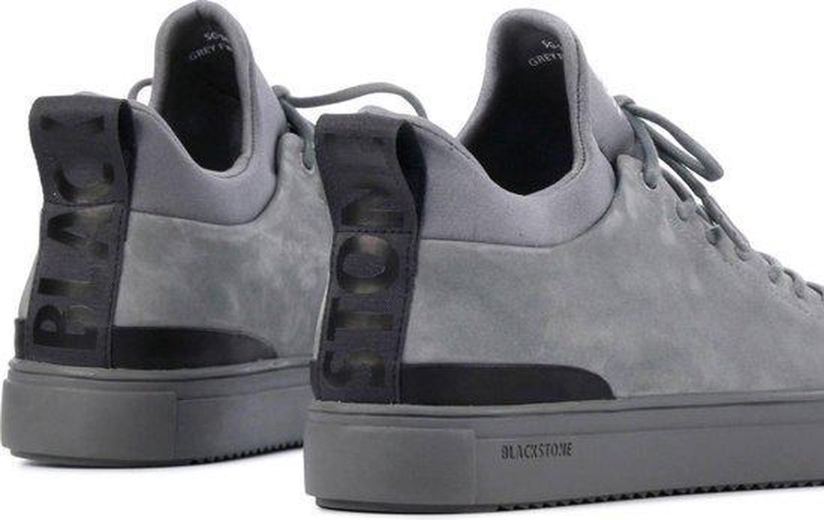 Blackstone Mannen Sneakers SG18 Grijs Maat 43 - Schoenen.nl