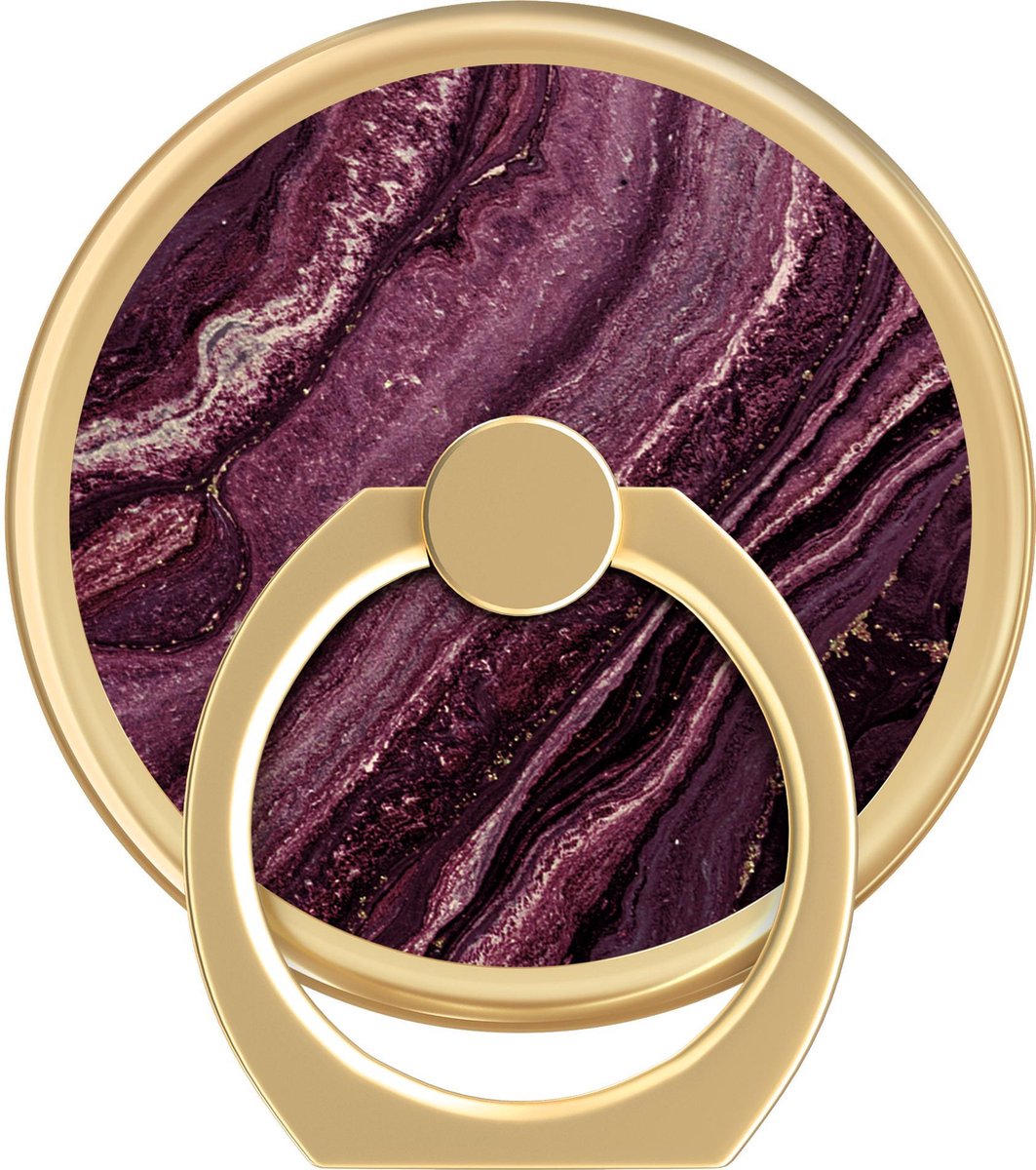 iDeal of Sweden - Magnetic ring mount 232 - Golden Plum - Telefoon accessoire