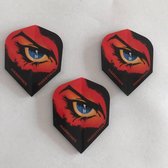 Harrows Marathon Dart Flights Eagle Eye 3 stuks