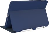 Speck hoesje geschikt voor Apple iPad 7/8/9e Generatie 10.2 - Stand functie - Veiligheidskliksysteem - Automatisch aan/uit magneet functie - Gevoerde binnenkant - Microban Antibacterieel - Blauw