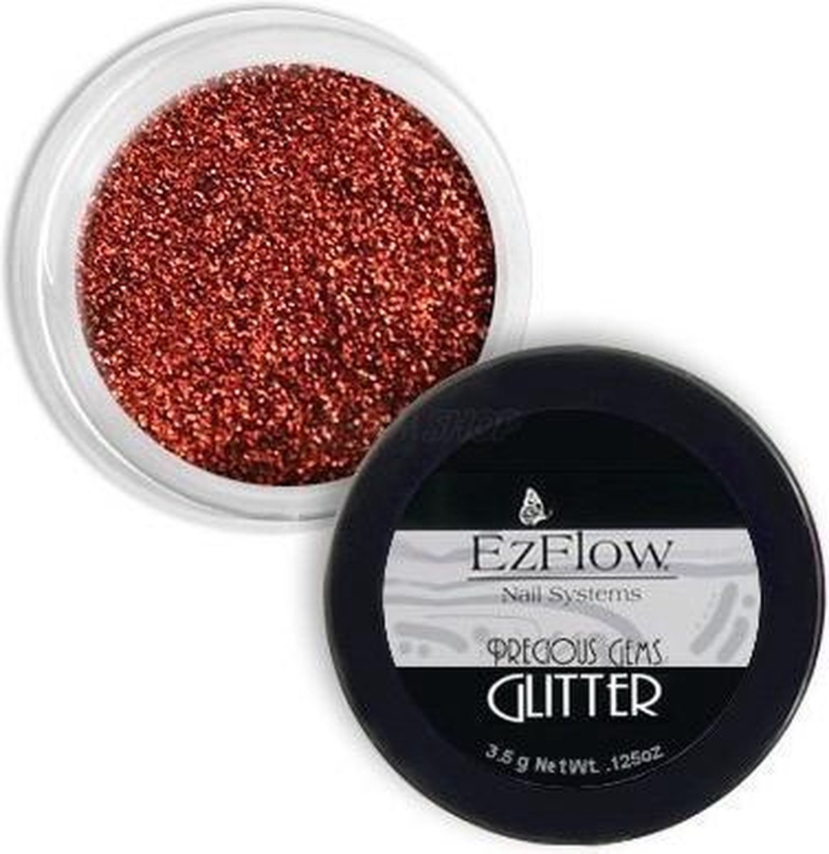 EzFlow Precious Gems Glitter - Fire Opal - 0.125oz / 3.5g by EzFlow