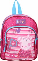 Peppa Pig Be Happy Rugzak Roze met voorvak 3-6 jaar