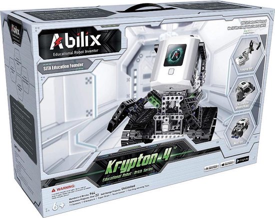 Krypton 4 Robot Bouwpakket - & Programmeren | bol.com