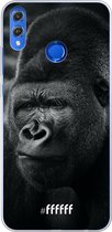 Honor 8X Hoesje Transparant TPU Case - Gorilla #ffffff