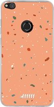 Huawei P8 Lite (2017) Hoesje Transparant TPU Case - Terrazzo N°10 #ffffff