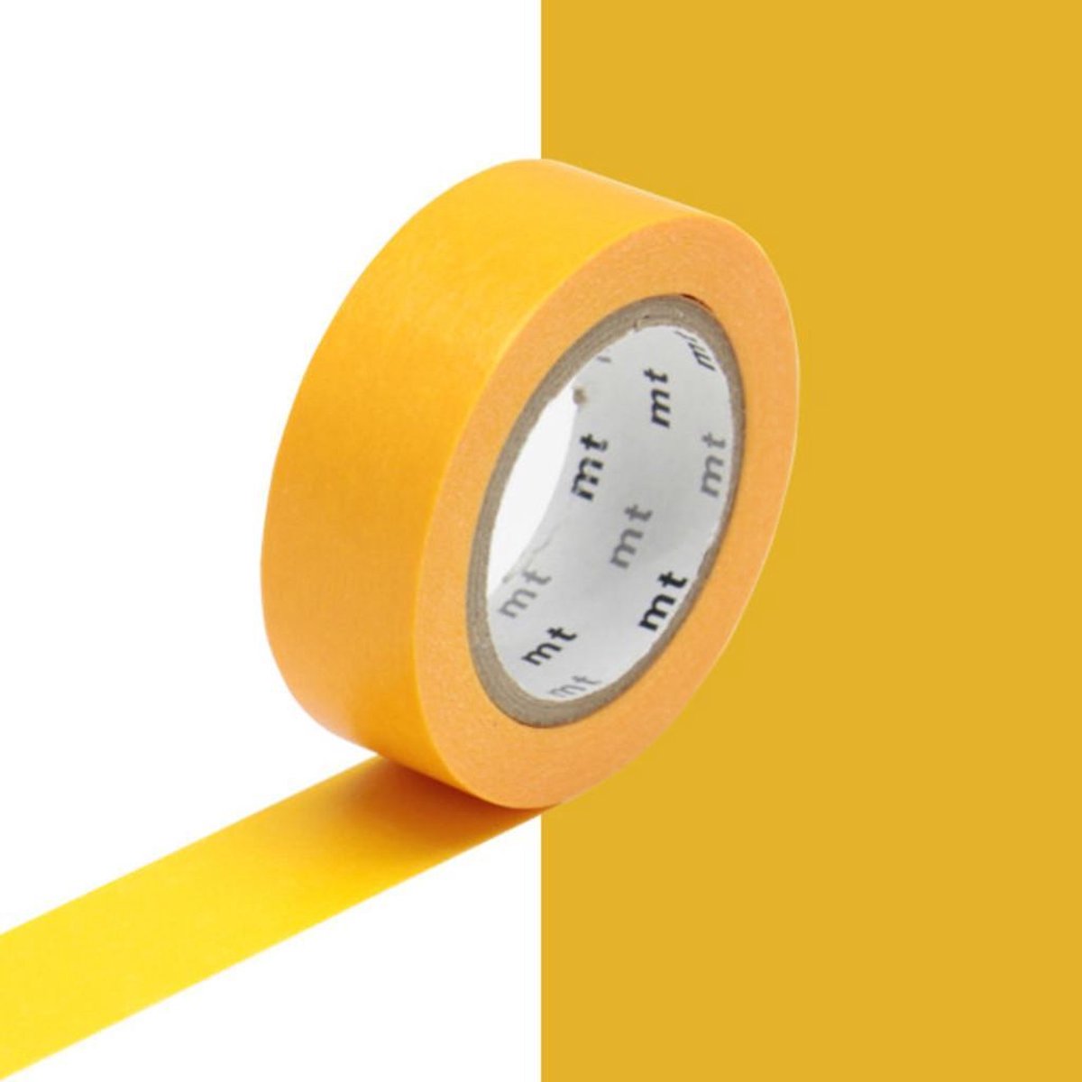 MT Washi Tape Himawari - 10 meter x 1,5 cm. - Masking Tape Oranje