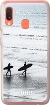 Samsung Galaxy A20e Hoesje Transparant TPU Case - Surfing #ffffff