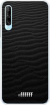 Huawei P Smart Pro Hoesje Transparant TPU Case - Black Beach #ffffff