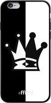 6F hoesje - geschikt voor iPhone 6s -  TPU Case - Chess #ffffff