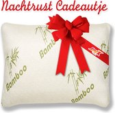Bamboe kussen Nachtrust Cadeautje - Bamboo Cool Comfort kussen | Memory Foam - Origineel Bamboo Kussen - Zacht, Koel & Drukverlagend