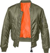 Urban Classics Bomber jacket -L- MA1 Groen
