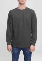 Urban Classics Sweater/trui -L- Basic Terry Crew Grijs