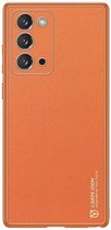 Dux Ducis Yolo Series Samsung Galaxy Note 20 Hoesje Back Cover Oranje