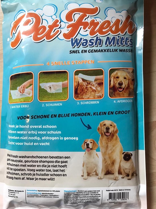 Antagonist welvaart stel voor Honden washandschoenen 5 stuks | bol.com