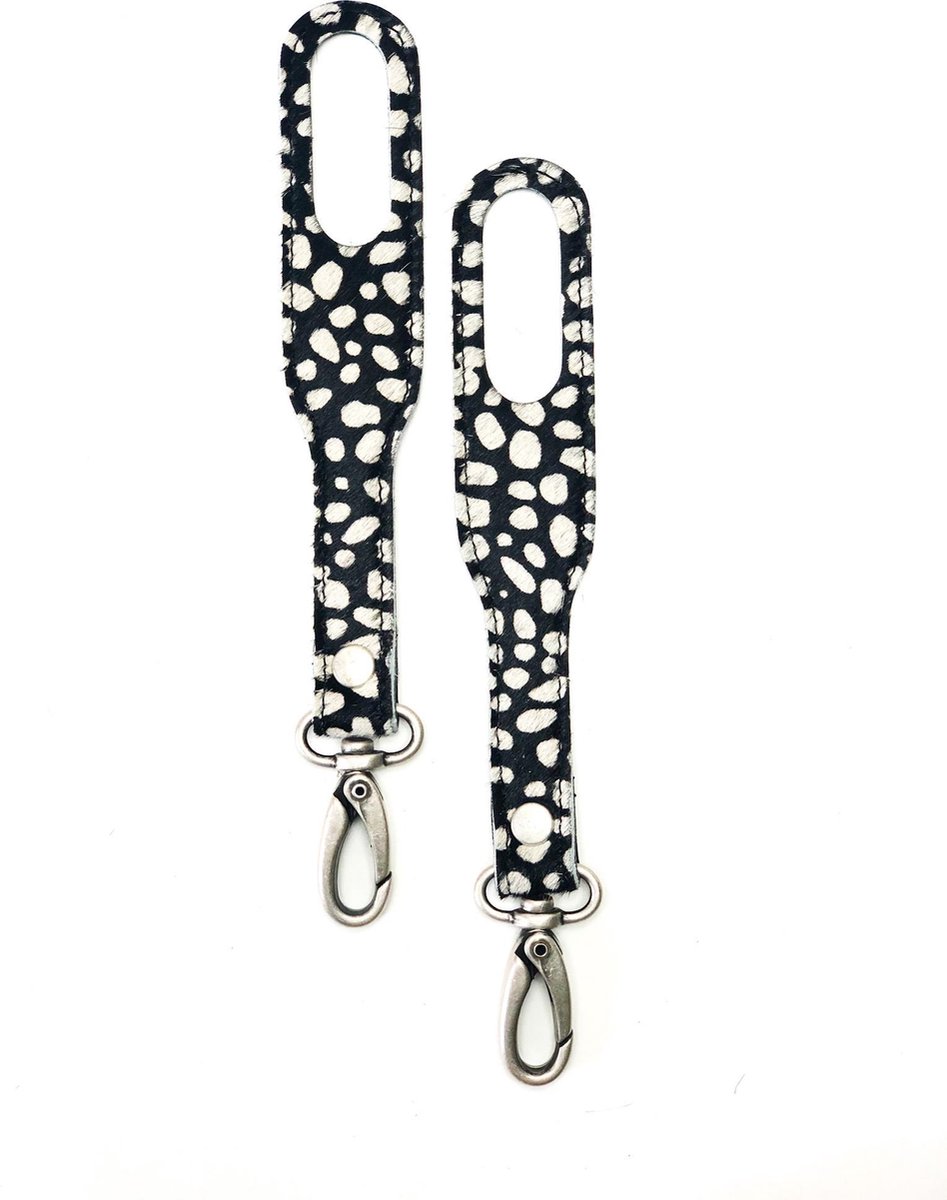 MOZZ BAGS - Stroller Straps - Dots Reverse