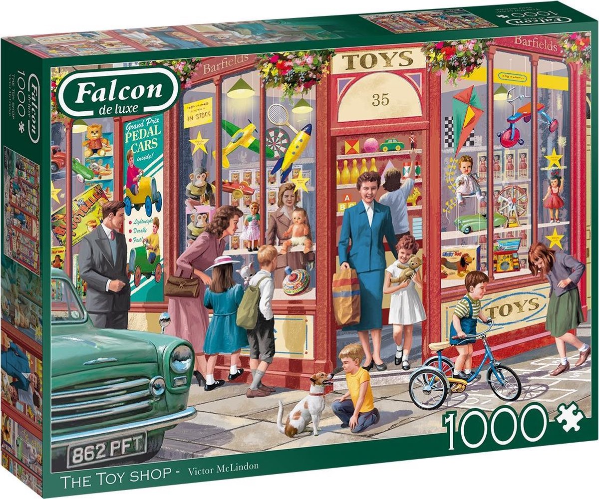 Falcon puzzel The Toy Shop - Legpuzzel - 1000 stukjes
