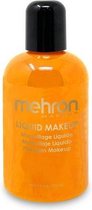 Mehron - Vloeibare Schmink op Waterbasis - Oranje - 130 ml