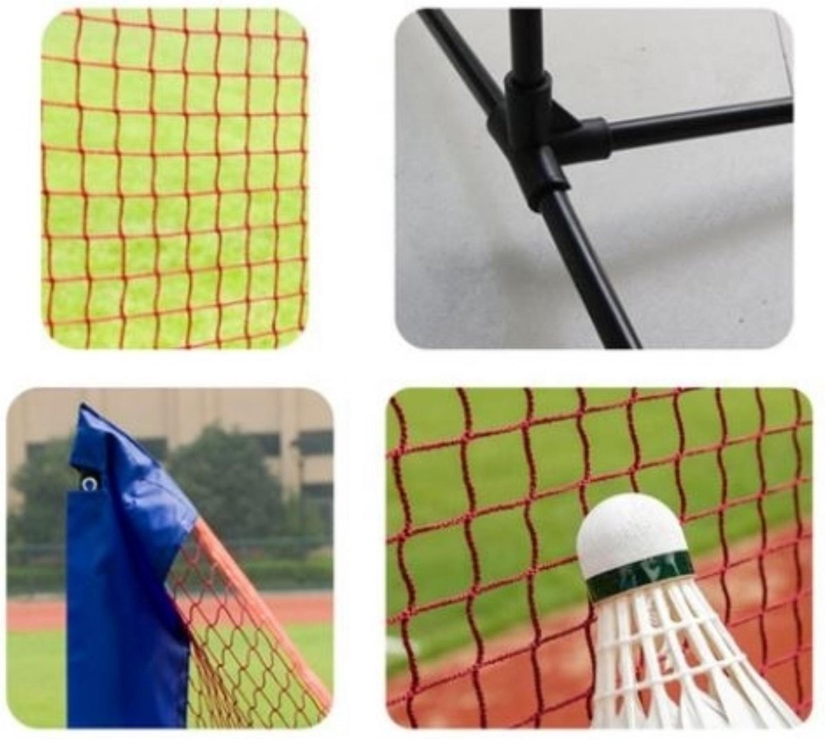 Badmintonnet, Polyester, Tennisnet | Draagbare Netten, Binnen Buiten