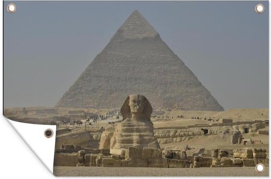 Grande affiche de jardin Sphinx en vrac