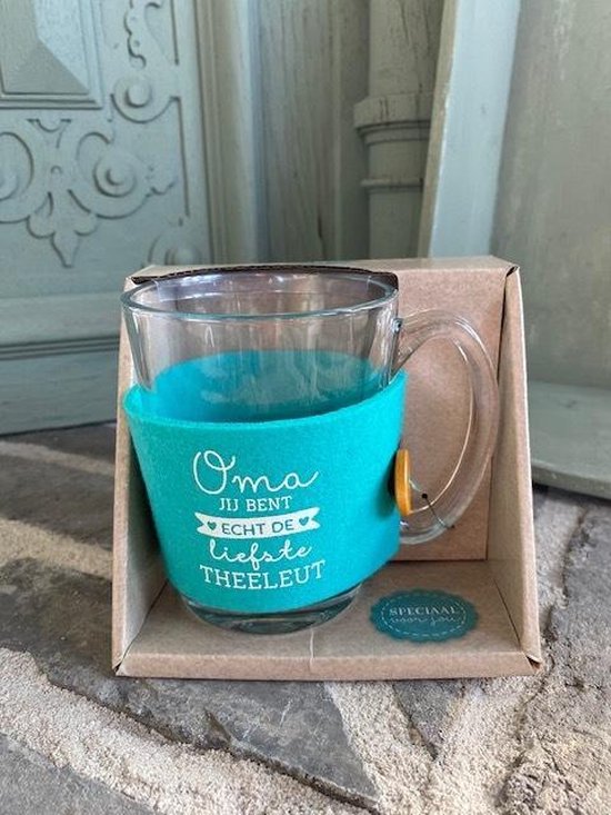 Coffret cadeau thé avec tasse personnalisée, thé et boule à thé