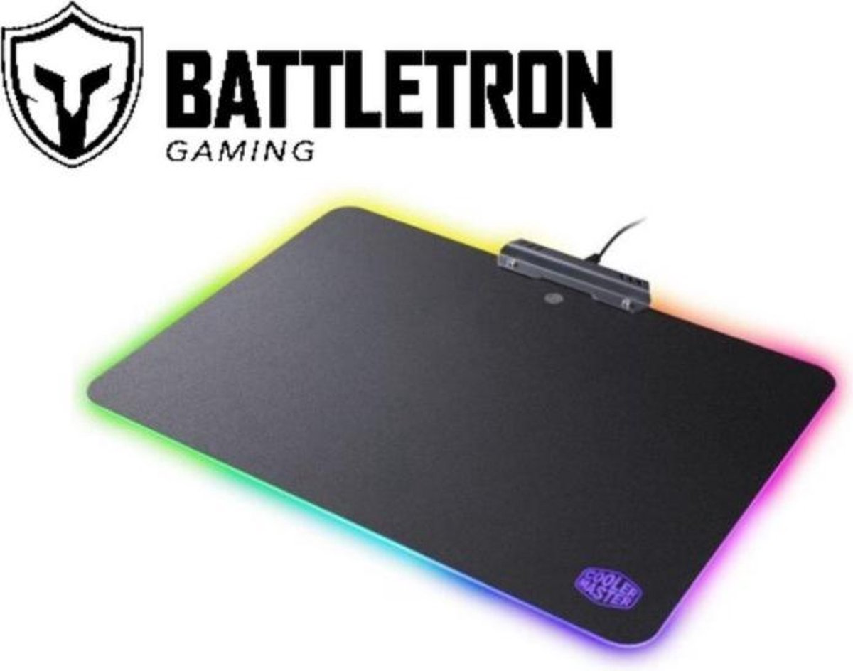 battletron gaming mouse pad - éclairage LED - connexion usb - gamers-tapis  de... | bol.com