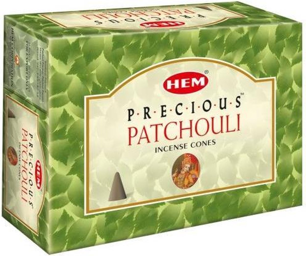 HEM Wierook Kegel Precious Patchouli (12 pakjes)