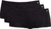 SCHIESSER 95/5 dames shorts (3-pack) - zwart -  Maat: 38