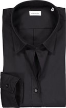 Seidensticker dames blouse slim fit - zwart - Maat: 36