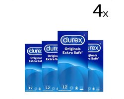 Durex Originals Condooms Extra Safe - 4x 12 stuks