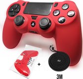 Holy grips - Rode PS4 silicone skin hoes, extra 3M USB-kabel - Micro USB, 3 meter