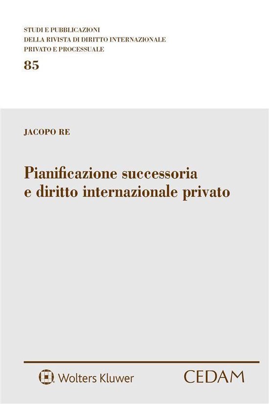Pianificazione successoria e diritto internazionale privato - cover