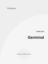 Boek "Germinal" van Émile Zola, met "Classique" en "salines-editions.com" op de kaft.